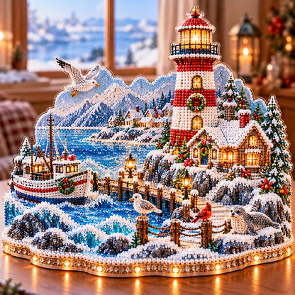 🔥 LAST DAY 70% OFF – ❄️ Winter Wonderland DIY Diamond Art Village Kit