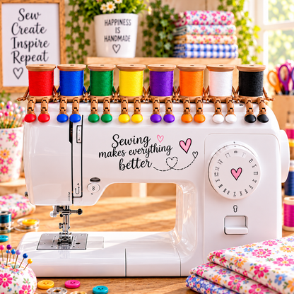 🧵✨ LAST DAY 70% OFF – Adorable Thread Spool Buddy, A Sewing Lover’s Must-Have! 💖