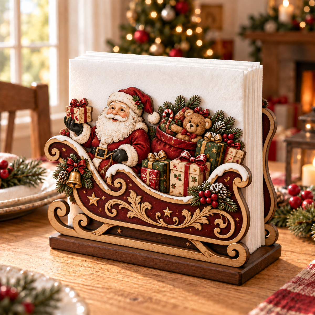 🔥 Christmas Sale · 70% OFF | Wooden Napkin Holder Collection