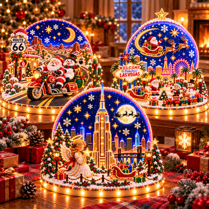 🔥 Holiday Sale: 70% OFF-🌎 Christmas Around the World – DIY Diamond Art Village Collection