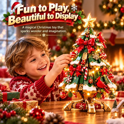 🔥 LAST DAY 70% OFF 🔥 Egg-to-Christmas TreeTM Magical Transforming Toy – Cardinal Christmas Tree Holiday Gift 🎄🎁✨