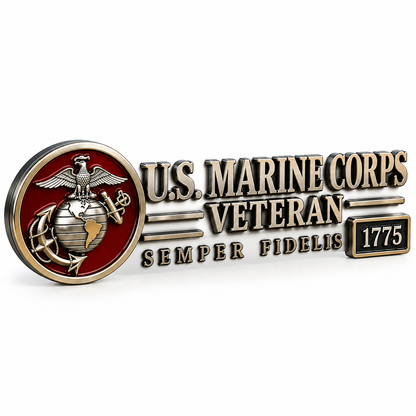 ✨3D Metal Veteran Honor Auto Badge | For daily driving & veteran gatherings