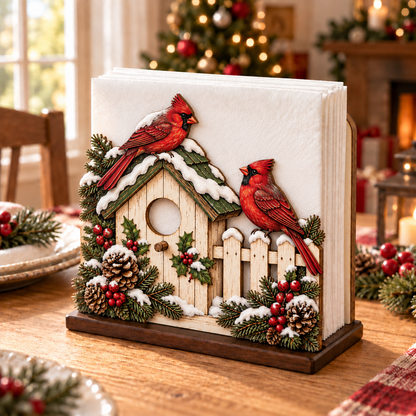 🔥 Christmas Sale · 70% OFF | Wooden Napkin Holder Collection
