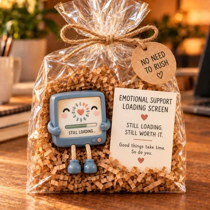 🔥 Holiday Sale: 70% OFF-Emotional Support Desk Companions 🎁 Funny Coworker Gift with Encouraging Message Card