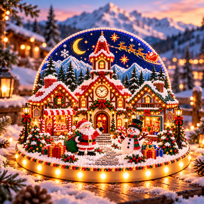 🔥 Holiday Sale: 70% OFF-🌎 Christmas Around the World – DIY Diamond Art Village Collection