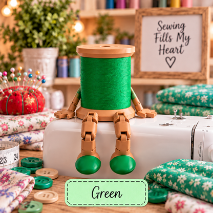 🧵✨ LAST DAY 70% OFF – Adorable Thread Spool Buddy, A Sewing Lover’s Must-Have! 💖