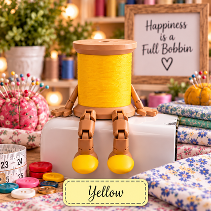 🧵✨ LAST DAY 70% OFF – Adorable Thread Spool Buddy, A Sewing Lover’s Must-Have! 💖