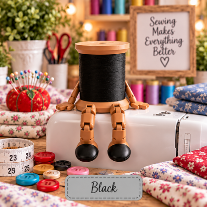 🧵✨ LAST DAY 70% OFF – Adorable Thread Spool Buddy, A Sewing Lover’s Must-Have! 💖