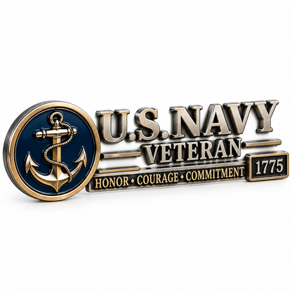 ✨3D Metal Veteran Honor Auto Badge | For daily driving & veteran gatherings