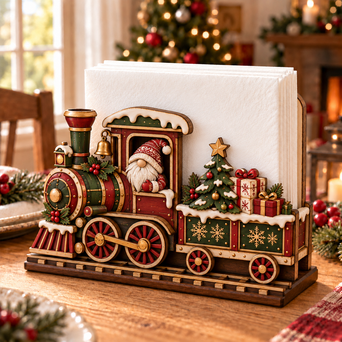 🔥 Christmas Sale · 70% OFF | Wooden Napkin Holder Collection